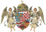 Das mittlere Wappen Ungarns (bis 1915)