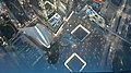 View of the memorial and museum from the One World Trade Center