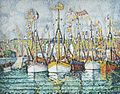 Paul Signac : Bénédiction des thoniers à Groix (vers 1923)