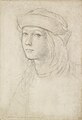 Probable self-portrait drawing by Raphael in his teens label QS:Len,"Probable self-portrait drawing by Raphael in his teens" label QS:Lpl,"Prawdopodobnie autoportret, narysowany przez Rafaela w młodości"