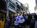 Rialtobrücke im Karneval