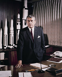 Von Braun in 1964