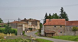 Skyline of Saint-Genès-de-Castillon