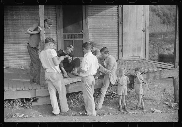 File:Coal Miners Card Gambling On a Saturday Afternoon.jpg