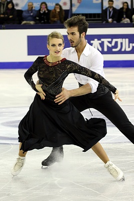 Gabriella Papadakis en Guillaume Cizeron (2014)