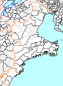 大王町の県内位置図