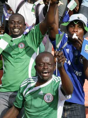 File:Nigerian fans at 2009 World Cup qualifying match.jpg