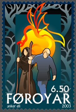 File:Faroe stamp 437 The Return of Baldur and Hodur.jpg