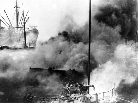 File:Burning of auxiliary cruiser.jpg