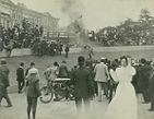 Die Rennbahnkatastrophe am 18. Juli 1909 auf der Radrennbahn "Botanischer Garten" in Berlin