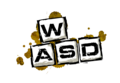 Logo von Wicked Awesome Super Dudes („W.A.S.D.“)