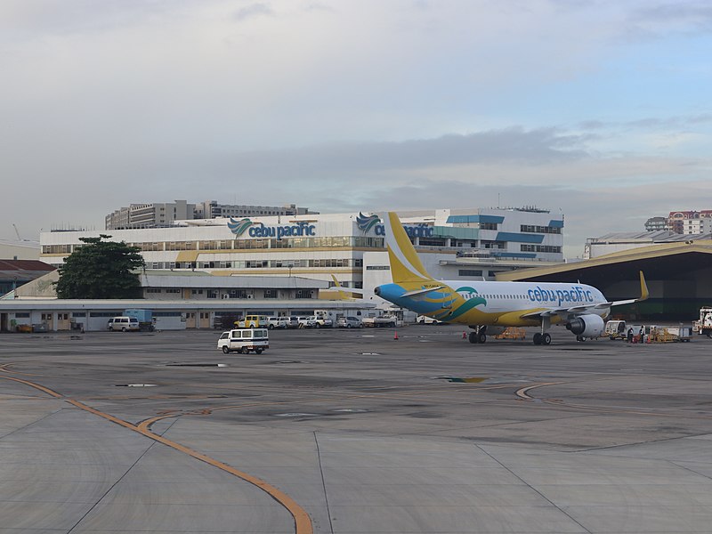 File:Cebu Pacific headquarters, from NAIA runway (Pasay; 11-24-2021).jpg