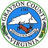 Official seal of Grayson County