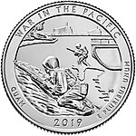 War in the Pacific National Historical Park quarter