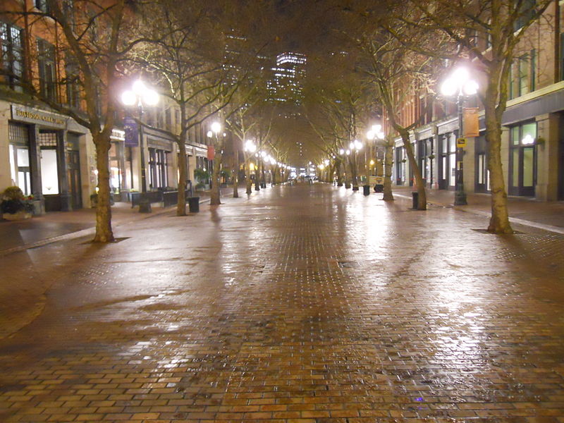 File:SeattleOccidentalParkNight.JPG