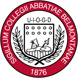 File:Belmont Abbey College seal.svg