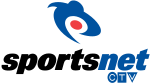 Sportsnet's original "Player" logo maintained the same basic form until 2011. The logos are of pre-launch, 1998–2001, 2001–2010, and 2010–2011