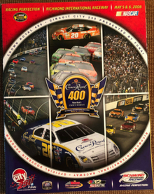 2006 Crown Royal 400 program cover