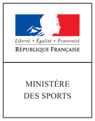 Logo du ministère des Sports en 2010-2012 puis d'avril 2017 à février 2020.