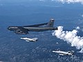 MiG-21 HRZ prate B-52 u preletu iznad Hrvatske 28. kolovoza 2020.