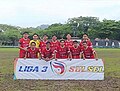 Starting line-up skuad QDR FC sebelum menghadapi Persim Maros