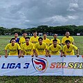 Starting line-up skuad Rajawali Muda FC sebelum menghadapi Masolo United FC