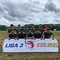 Starting line-up skuad Luwu Raya United FC sebelum menghadapi Persibone Bone