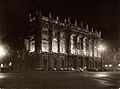 Illuminazione di Palazzo Madama progettata nel 1961 nell'ambito delle manifestazioni per il centenario dell'Unità d'Italia