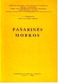 Knygelės "Pašarinės morkos"viršelis. Vilnius Valstybinė politinės ir mokslinės literatūros leidykla,1964 m.