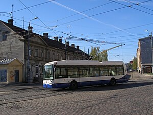 Tramvaja un trolejbusa krusteņi Rīgā