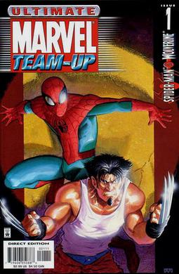 Обложка Ultimate Marvel Team-Up #1. Художник — Мэтт Вагнер.