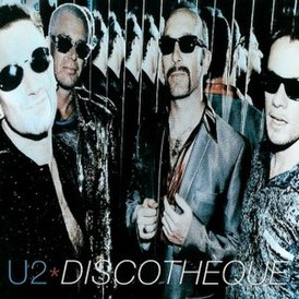 Обложка сингла U2 «Discothèque» (1997)