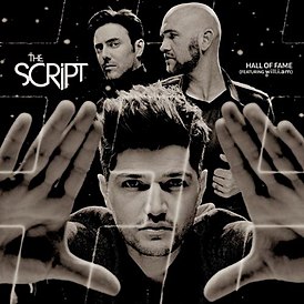 Обложка сингла The Script при участии Уилл Ай Эма «Hall of Fame» ()