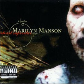 Обложка альбома группы Marilyn Manson «Antichrist Superstar» (1996)