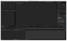 Adobe After Effects CC 運行於 OS X El Capitan