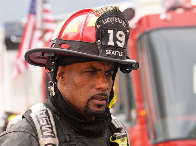 STATION 19 - “With So Little To Be Sure Of” - With both Vic’s job and Crisis One in jeopardy, a flashback shows how the program has changed the lives of the team and the local community. Meanwhile, Ben keeps a secret from Bailey. THURSDAY, MAY 2 (10:01-11:00 p.m. EDT) on ABC. (Disney/Eric McCandless) 
BORIS KODJOE