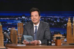 THE TONIGHT SHOW STARRING JIMMY FALLON -- Episode 1987 -- Pictured: Host Jimmy Fallon during Hashtags on Wednesday, June 12, 2024 -- (Photo by: Rosalind OConnor/NBC)