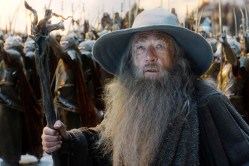 Gandalf; THE HOBBIT: BATTLE OF THE FIVE ARMIES, Ian McKellen, 2014. ©Warner Bros.