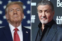 Donald Trump Sylvester Stallone