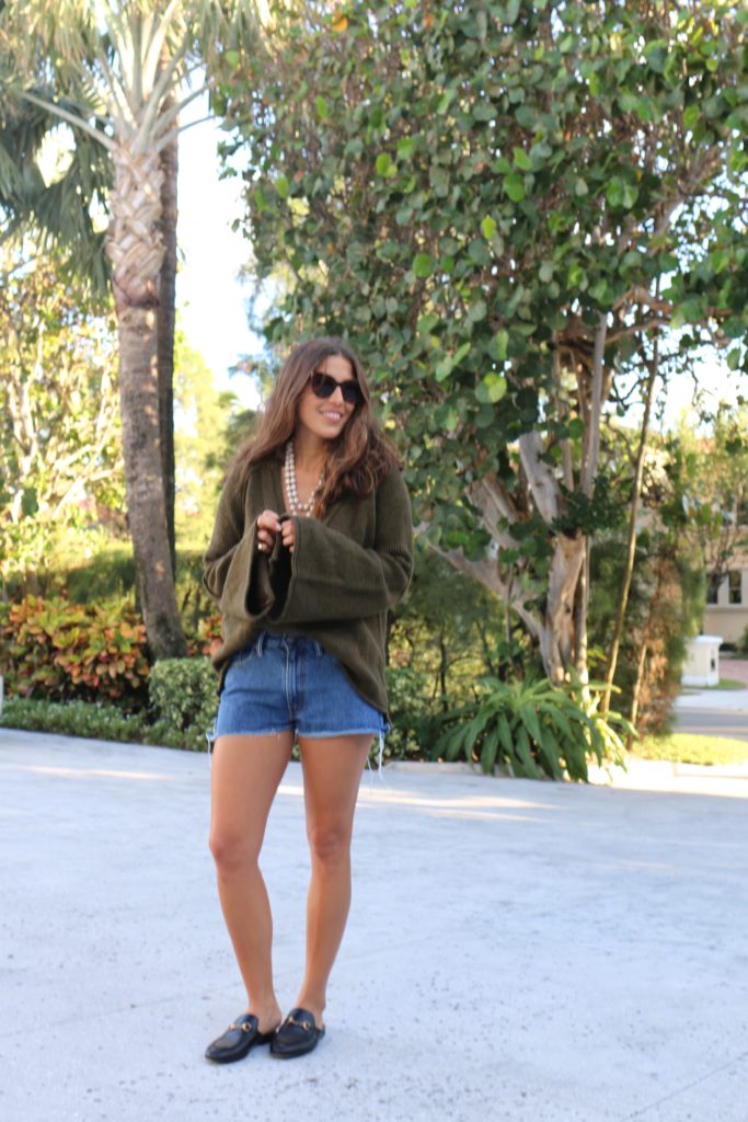 Army Green Sweater Free People