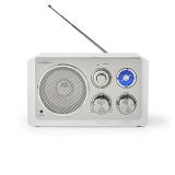 Retro radio RDFM5110WT, FM/AM, 5W, 88~108MHz