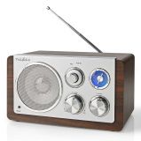 Retro radio RDFM5110BN, analogue, FM/AM, Bluetooth, 15W, 88~108MHz