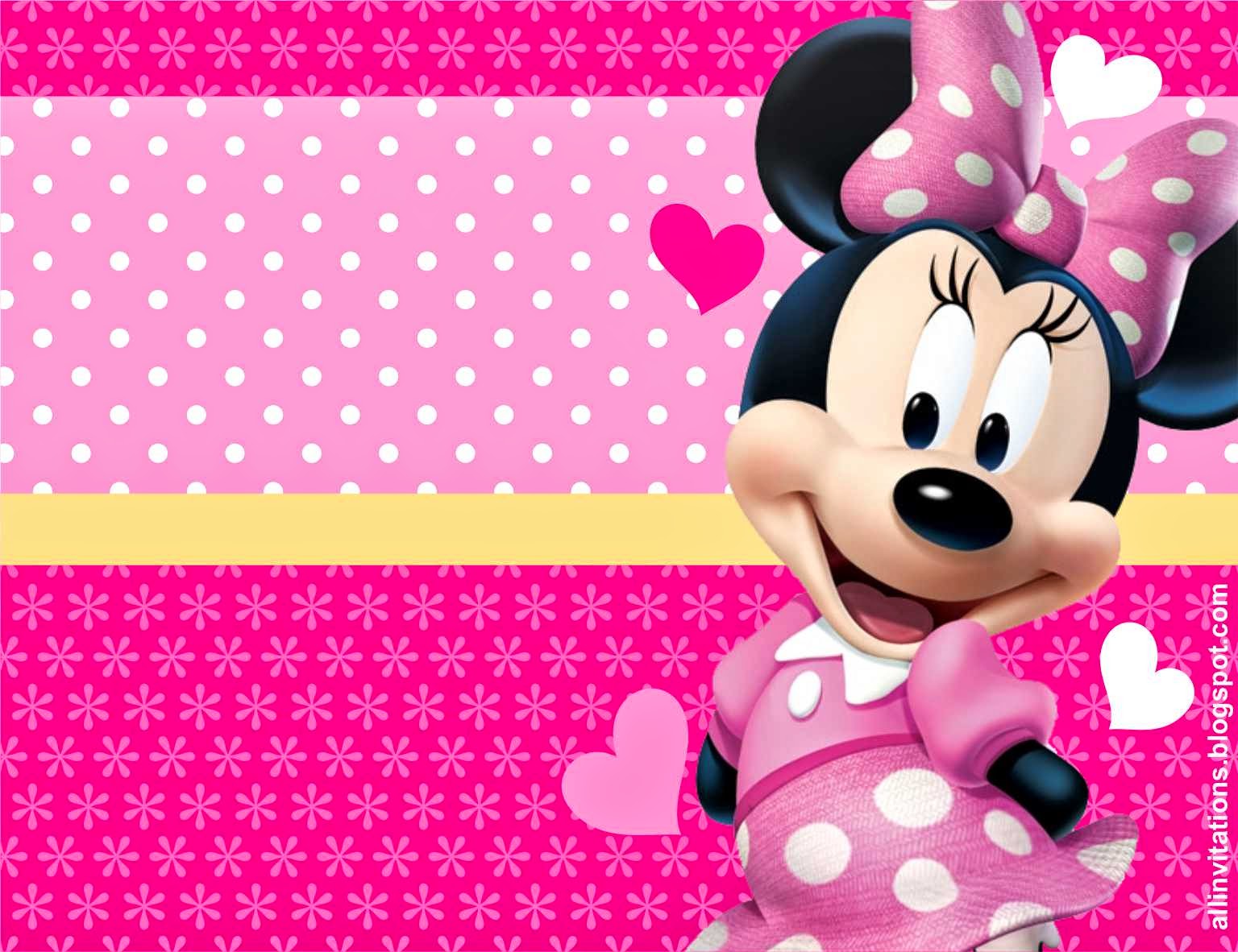 Background Minnie Mouse Wallpaper - Minnie Mouse Wallpapers 4k Cartoon ...