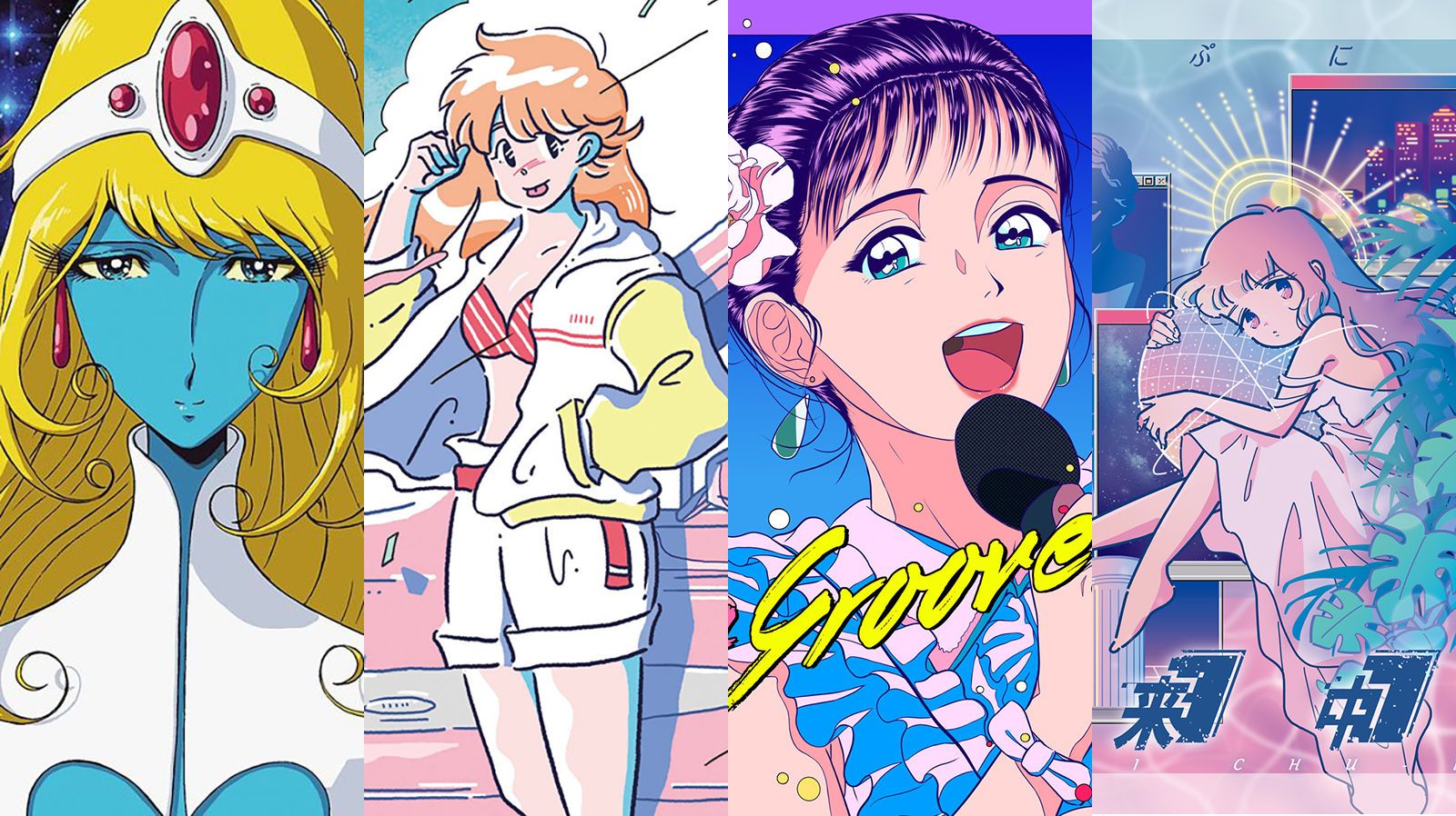 80s Retro Anime Aesthetic Wallpaper Desktop Wallpapershit Images