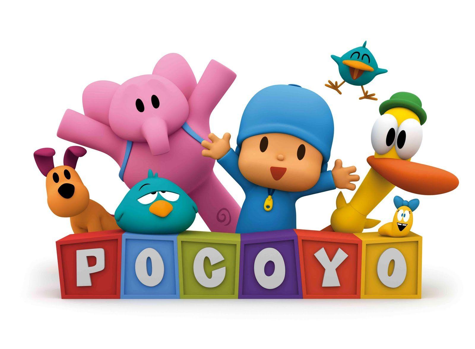 Pocoyo Pato Elly Wallpaper