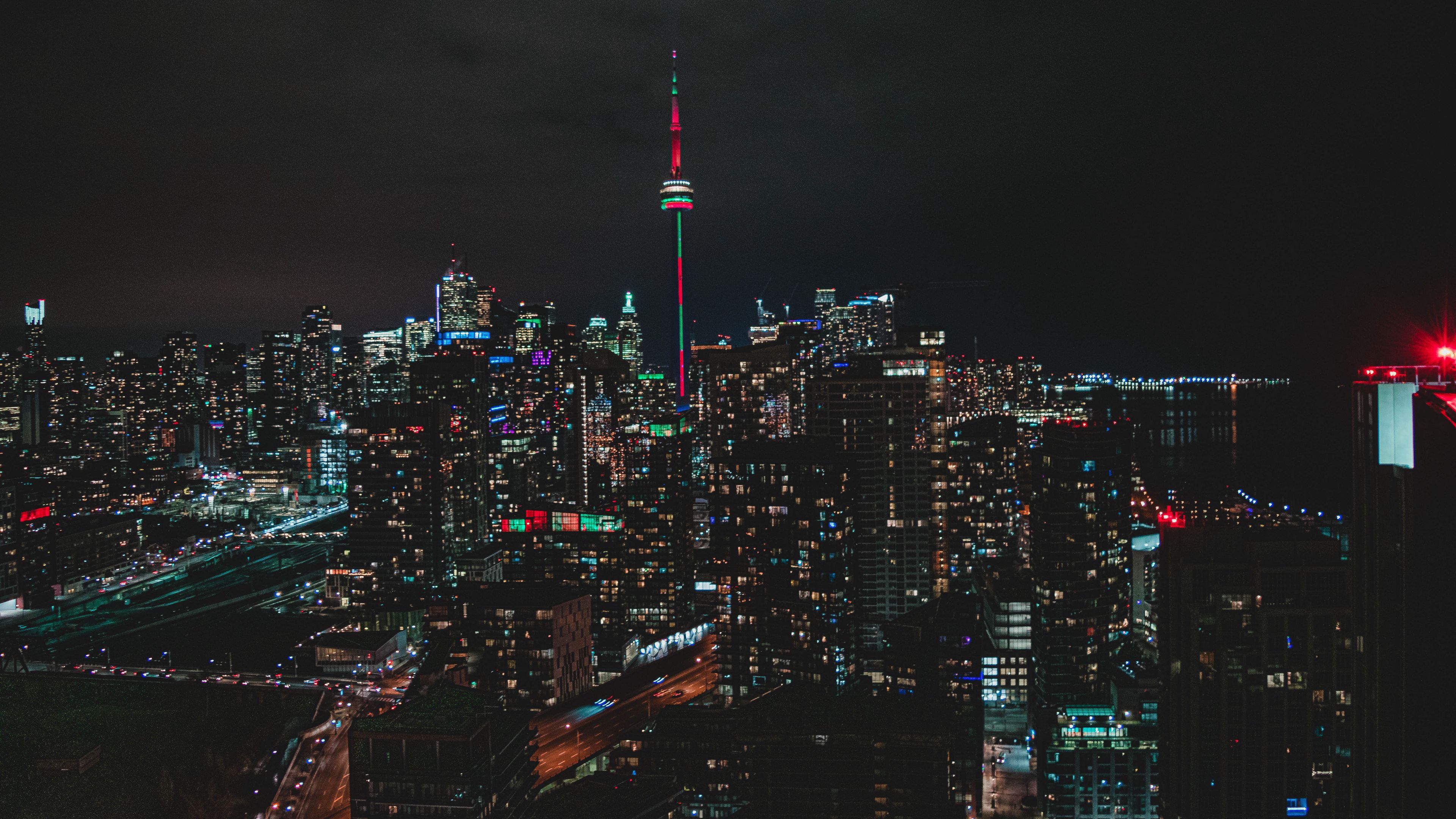 Toronto Night Wallpapers - Wallpaper Cave