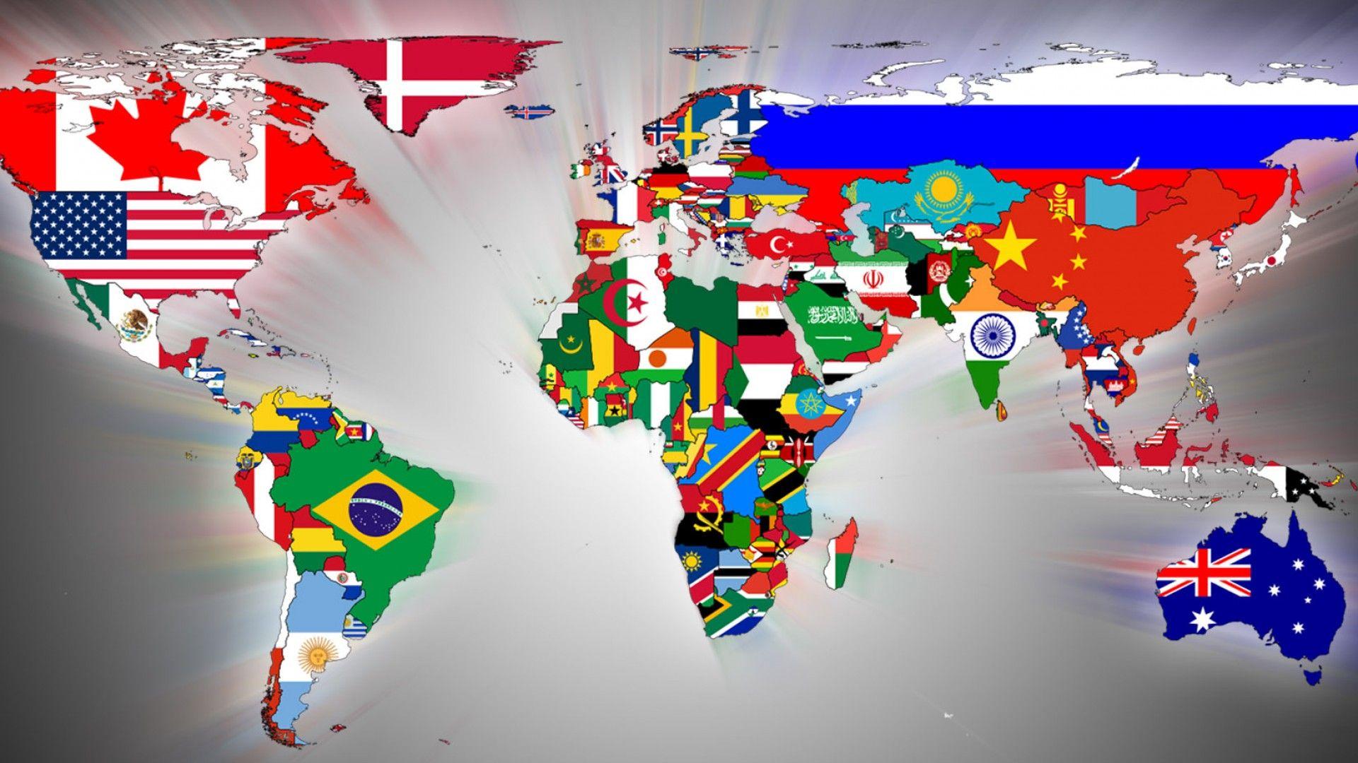 World Map Desktop Wallpaper 2012