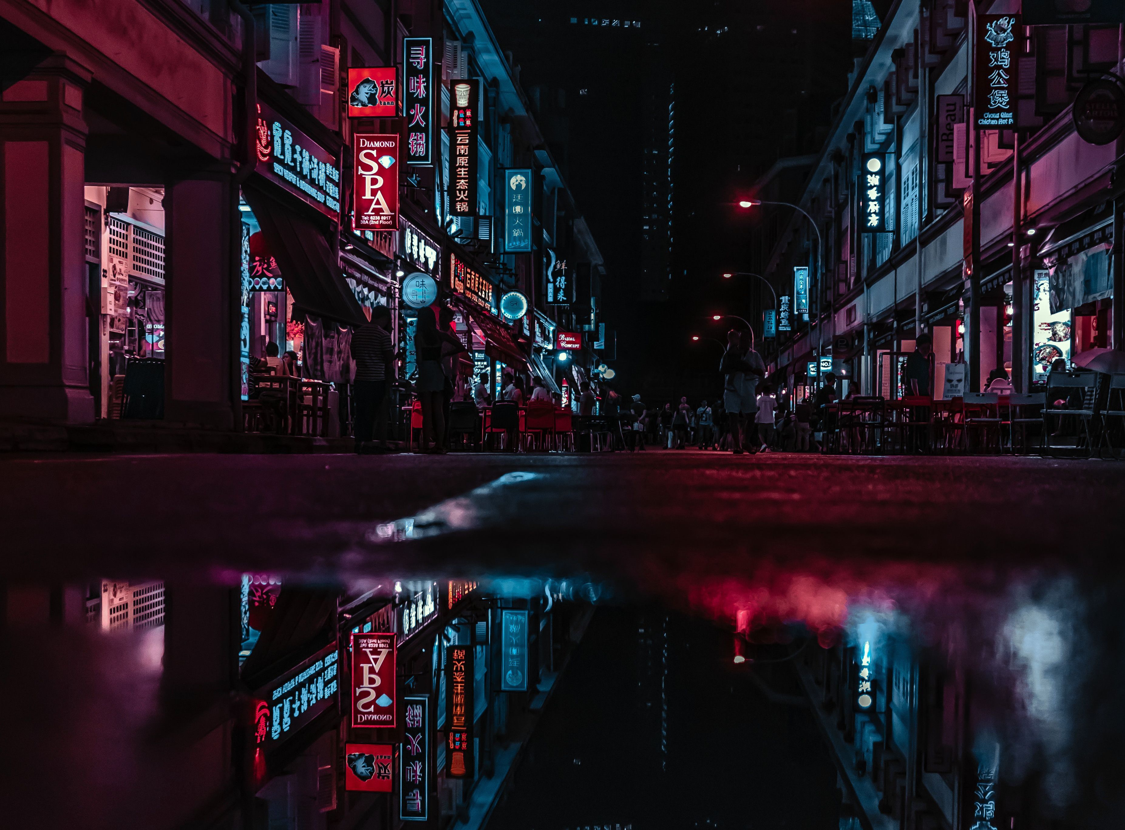 Night City Wallpaper Aesthetic Desktop 4k Anime - IMAGESEE