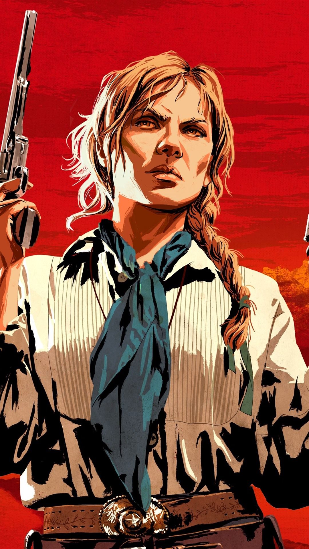 Red dead redemption 2 phone wallpaper - chemtito