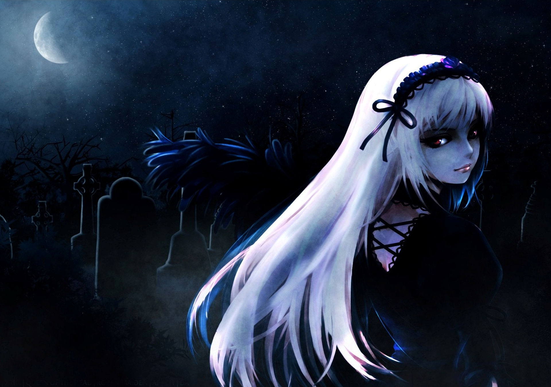 Anime Girl Dark Gothic » Arthatravel.com